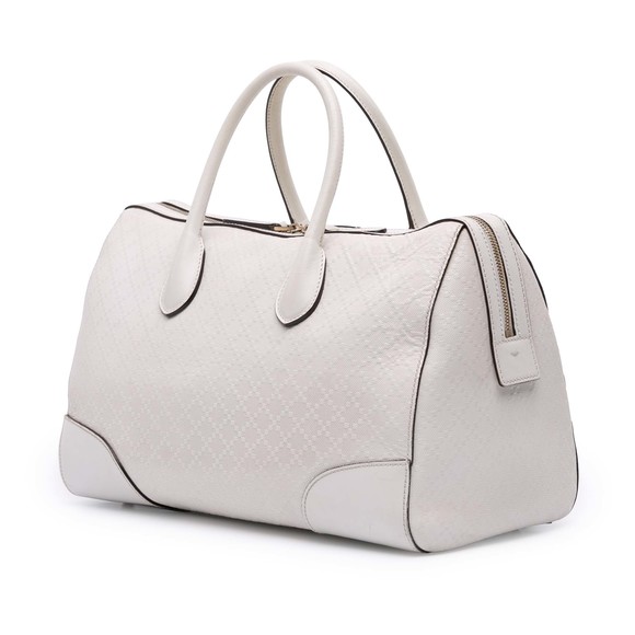 Pre-Loved Gucci Diamante Leather Boston Bag - Picture 2 of 12